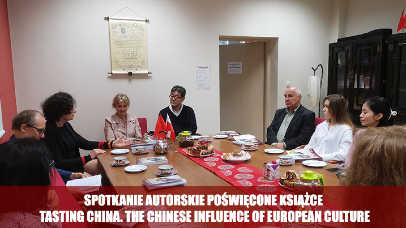 Spotkanie autorskie poświęcone książce Tasting China. The Chinese Influence of European Culture